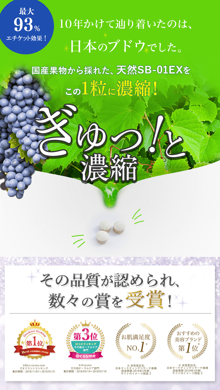 どんなニオイも元から分解！